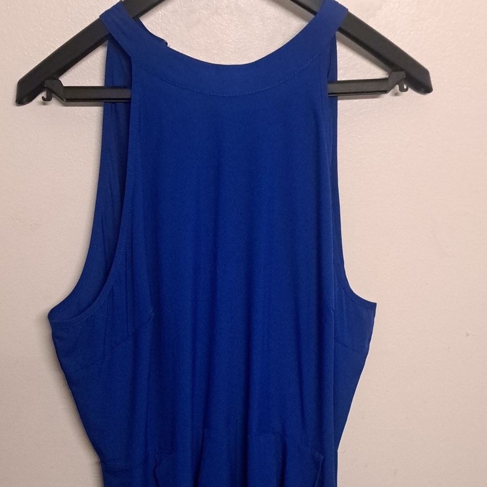 Women's Sleeveless Top - Royal Blue